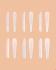 Upper Forms for Nail Modeling, Gothic Almond 120 pcs